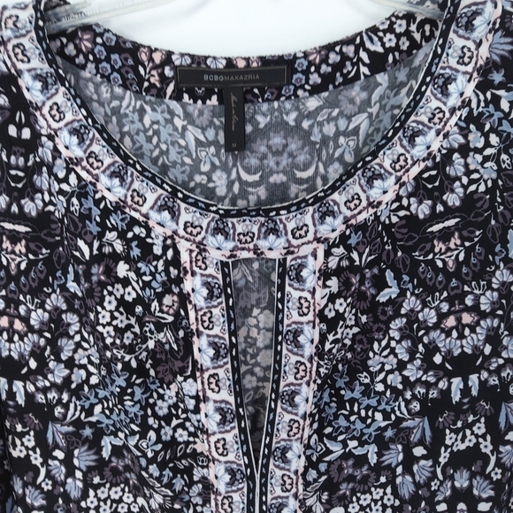 BCBG MAXAZRIA FLORAL TUNIC DRESS - Picture 2 of 6